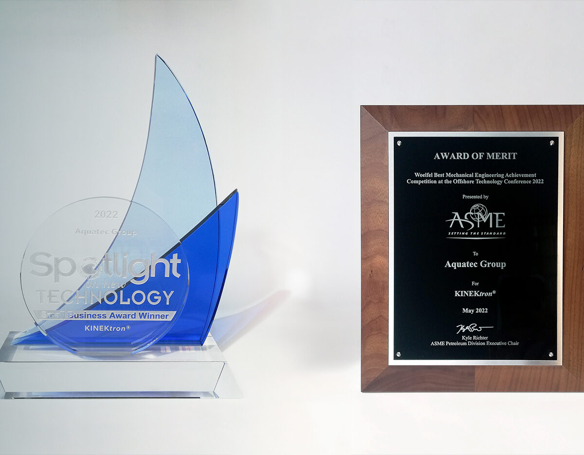 Aquatec Scoops Two Prestigious Awards at Offshore Technology Conference 2022